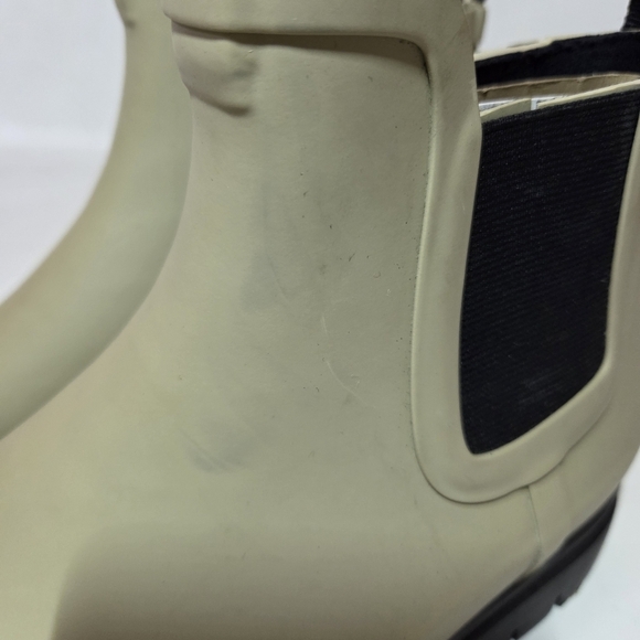 Everlane The Rain Boot Chelsea Chunky Rubber Ankle Rain Boots Sustainable Size 7 - Picture 5 of 16
